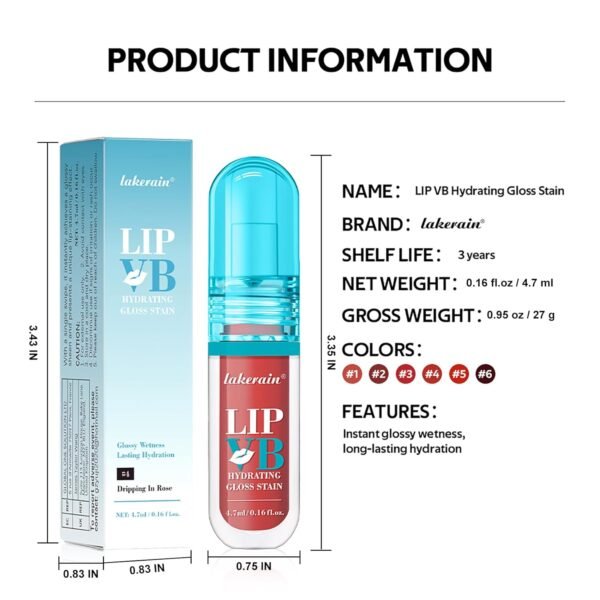 71qazKG3LkL._SL1500_.jpg 3PCS Lip Hydrating Glossy Lip Stain, Lip Tint with 12HR Hydration(#1 HYDRA HONEY, #2 MOCHA SHINE, #3 BLUSH BUBBLE HUE)