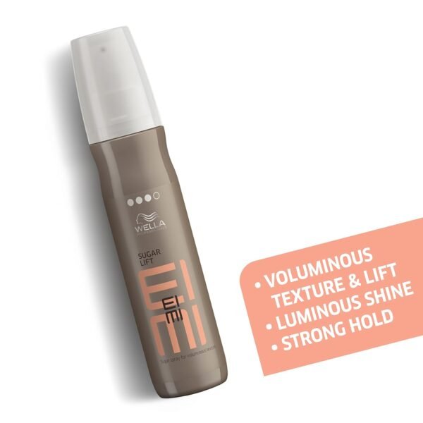Wella Professionals EIMI Sugar Lift Spray | For Volume & Texture | Strong Hold Hair Styling Spray with Luminous Shine | Matte Finish | 5.07 Fl Oz