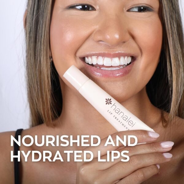 71qk4FkK50L._SL1500_.jpg Hanalei Hydrating Lip Treatment Balm – Cruelty-Free, Paraben-Free Moisturizer for Severely Dry, Chapped Lips – Kukui Oil, Shea Butter & Grapeseed Oil – Clear Tint, Travel-Size 3-Pack (5ml X 3)