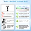 Cold Heat Facial Massager Red Light Therapy for Face Neck Lifting Firming Puffiness Reducer,7-in-1 LED Facial Sculptor Skin Care,Electric gua sha Lift Device Reduce Forehead Wrinkle Frown Smile Line