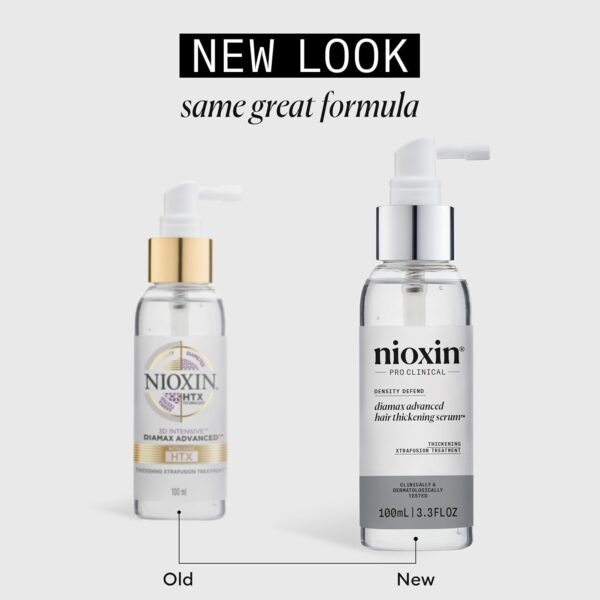 Nioxin Density Defend Diamax Advanced Hair Thickening Serum With Caffeine, Niacinamide & Panthenol For Thicker, Fuller-Looking Hair 3.38 Fl oz