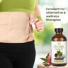 71qsn532ZUL._SL1500_.jpg Castor Oil Organic Cold Pressed Unrefined Glass Bottle - USDA Certified Castor Oil For Hair Growth, Skin, Eyelashes, Eyebrows & Nails - 8 Fl Oz
