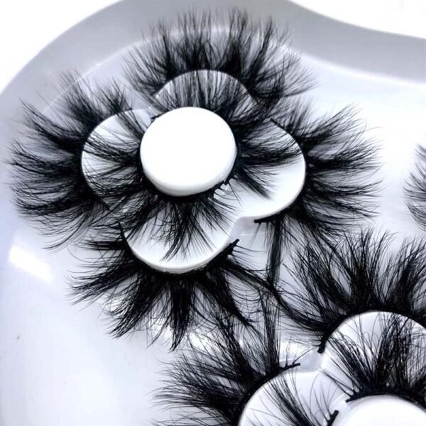 71r1Oloe-tL._SL1000_.jpg HBZGTLAD 9 pairs Natural Long False Eyelashes 25mm 5d Mink Eyelashes Thick Full Strip Lashes Luxury Makeup Dramatic Lashes 3D Mink Lashes (KD-111)
