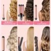 71rBuMok2uL._SL1500_.jpg 5 in 1 Wand Curling Iron-Kinked Curling Wand Set with Flat Iron Hair Straightener, 3 Barrels Hair Crimper, 3 Ceramic Curling Irons (0.35"-1.25"), 2 Temps Fast Heat Hair Waver Curler with Glove & Clip