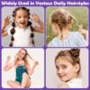 71rQZ7VD54L._AC_SL1500_.jpg auroray Hair Accessories for Girls, 1698 Pcs Hair Rubber Bands with Elastic Hair Ties Hair Clips Hair Wax Stick Spray Bottle Hair Styling Tools