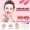 71rStsI0-2L._AC_SL1500_.jpg Lip Scrub Brush Tool,Double-Sided Silicone Exfoliating Lip Brushes Kits,Gentle Lip Exfoliator Scrubber Brush for Smooth,Soft,Bright,Fuller Healthy Lips (Oval - 6Colors)