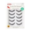 71rkSmOKwnL._SL1500_.jpg KISS Looks So Natural, False Eyelashes, 'Shy', 12 mm, Includes 5 Pairs Of Lashes, Contact Lens Friendly, Easy to Apply, Reusable Strip Lashes, Glue On