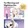 HEROINE MAKE by KISSME Mascara Duo Set | 2 Full-Size - Eyelash Primer EX, Strengthening & Conditioning Treatment + Gentle Eye Makeup Remover for Waterproof Mascara, Fast-Acting Cleanser