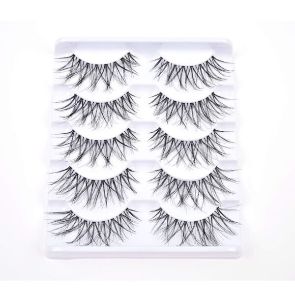 71s5DlmUJKL._SL1500_.jpg JIMIRE False Eyelashes Multipack False Eyelashes Glam 614 False Lashes