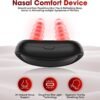 Red Light Therapy for Nose,LED Nasal Device for Sinus Relief&Dry Nose,Portable USB Charging Light Therapy