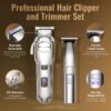 71sJyZe1rgL._AC_SL1500_.jpg Jack & Rose Clippers and Trimmers Set, Cordless Hair Clippers for Men, Barber Clippers Set