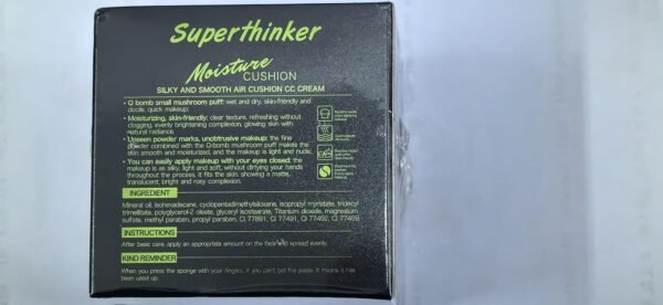 71sX3NiGSgL._SL1500_.jpg Air Cushion CC Cream Mushroom Head Foundation, Moisturizing BB Cream Makeup Long Lasting Matte Concealer (Natural)