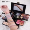58 colors Professional Makeup Kit for Women, All In One Full Makeup Gift Set for Women Girls Beginner with Eye Shadow Blush, Lipstick, Compact Powder, Mascara, Eyeliner, Lip Liner, Eyebrow Pencil,