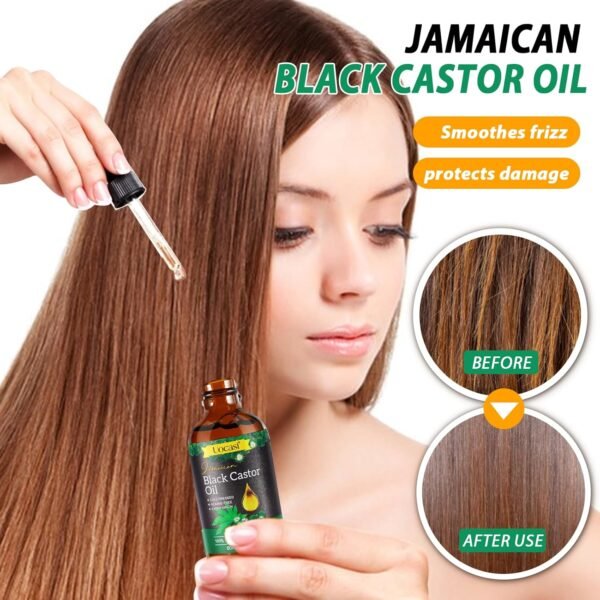 71sjvlTjG7L._SL1500_.jpg Jamaican Black Castor Oil - 100% Pure and Organic, Cold Pressed in Glass Bottles for Hair Growth, Eyebrow Nourishment, and Skin Hydration