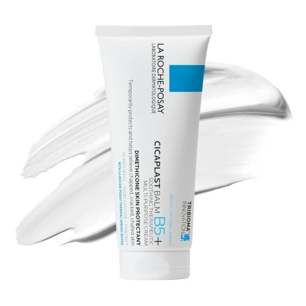 La Roche-Posay Cicaplast Balm B5, Healing Ointment and Soothing Therapeutic Multi Purpose Cream for Dry & Irritated Skin, Body and Hand Balm, Baby Safe, Fragrance Free
