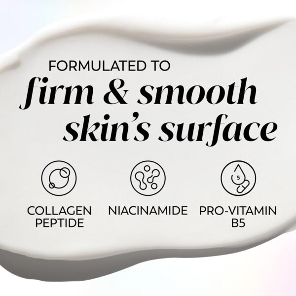 Olay Firm & Smooth Collagen Peptide Face Moisturizer, 2 oz Fragrance Free Firming Face Cream for Hydration and Skin Renewal, Recyclable Eco Jar Packaging