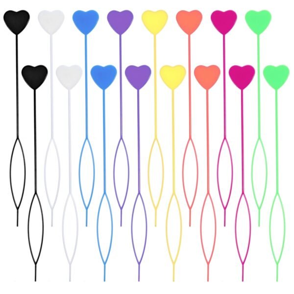 71tKthKqt1L._SL1500_.jpg Quick Hair Beader for Bead Loading and Hair Styling Kit 16pcs Ponytail Hair Styling Maker Set Plastic Topsy Tail Colorful Hair Beading Tools for Women and Men