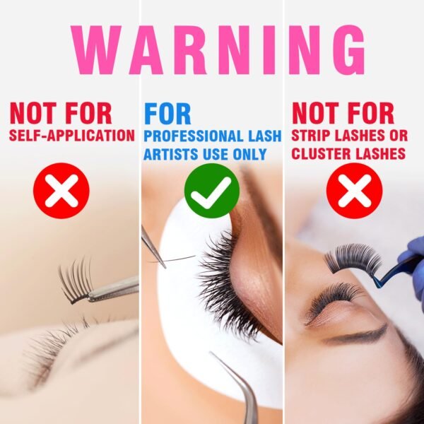 71tXHkjQzRL._SL1500_.jpg TDANCE Eyelash Extension Glue /0.5-1 Sec Dry/Retention – 7 Weeks/Lash Extension Glue for Professional Use Only (0.17 fl. oz / 5ml)