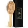71tc3gR1BPL._SL1500_.jpg Bamboo Hair Brush for Hair Growth, Natural Bamboo Bristles Detangling Wooden Paddle Hairbrush for Massaging Scalp, for Women Men and Kids, for All Hair Types, with Ergonomic handle