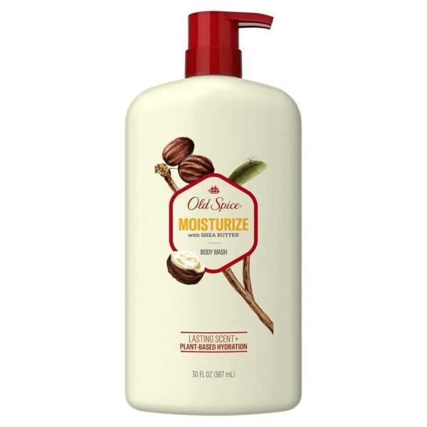 Old Spice Cleansing Body Wash for Men, 24/7 Shower Fresh with Lasting Scent, Restore & Renew, Gentle on Skin, Vitamin B3, Moisturize with Shea Butter Scent, 30 oz (Pack of 4)
