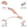 71tx-a3xQbL._SL1500_.jpg FRAMAR Neutral Alligator Clips For Hair Styling 10 Pack – Professional Alligator Hair Clips For Women, Hair Clip For Women, Salon Hair Clips For Styling – Firm Hold Without Slipping