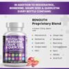 71tx3uGMhgL._AC_SL1500_.jpg Clean Resveratrol Supplement | Berberine Grape Seed Extract Quercetin Green Tea Extract Acai Noni Polyphenol Supplement for Women & Men Anti Aging N-Acetyl Cysteine NAD Booster