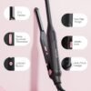 71uZB-hmgZL._AC_SL1500_.jpg Wavytalk 3/10" Small Flat Iron, Pencil Flat Iron for Short Hair, Pixie Cut and Bangs, Curling Iron for Short Hair, Mini Hair Straightener for Edges with Anti-Pinch Design, Tiny Hair Straightener