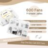 71umFHq3ccL._SL1500_.jpg Premade Lash Fans 600 Fans 10D Handmade Premade Fans Lash Extensions 0.07mm Thickness 8-15mm D Curl Premade Fans Eyelash Extension Middle Stem Promade Lashes Fans (600Fans-10D-0.07D,8-15mm)