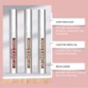 71vF03PebIL._SL1500_.jpg Peel Off Lip Stain Tattoo Set, 3 Colors Peel Off Lip Liner, Removable Lip Liner Set, Matte Finish Waterproof Lip Liner Pencil, Transfer-proof Peel Off Lip (3Colors/Set, B)
