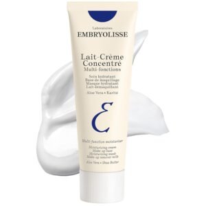Embryolisse Lait-Crème Concentré, Multifunction Daily Moisturizer, Primer, and Makeup Remover, Suitable for All Skin Types. French Face Cream With Shea Butter & Aloe Vera