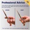 71vh5ynxcWL._SL1500_.jpg Equinox Professional Razor Edge Series Hair Cutting Scissors Set - Barber Hair Cutting & Thinning Shears/Texturizing Scissors Set - 6.5 Inches Hair Cutting Scissors Kit for Men/Women/Kids/Salon & Home