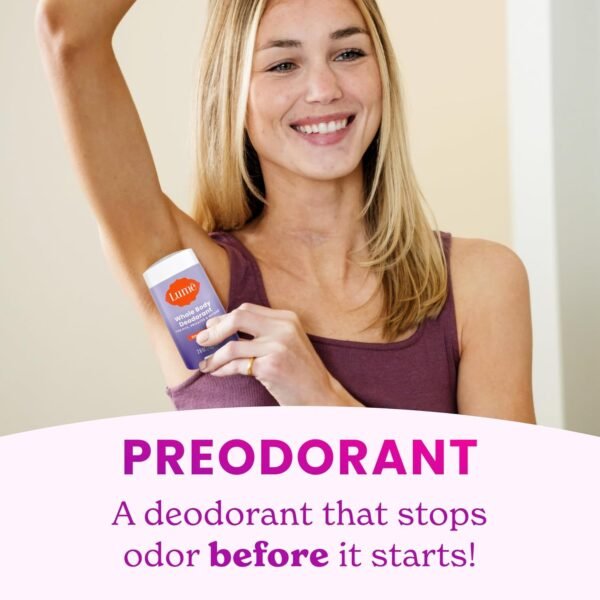 Lume Whole Body Deodorant - Invisible Cream - 72 Hour Odor Control - Aluminum Free, Baking Soda Free, Skin Safe - 3.0 Ounce Tube and 2.6 Ounce Solid Stick Bundle (Soft Powder)