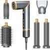 71vtHLyzmVL._AC_SL1500_.jpg Easywave Air Wrap Hair Styler: Flexible 5 in 1 Styling & Drying System, Professional Hot Air Brush Set for Fast Drying, Curling, Volumizing, Smoothing & Styling, Oval Brush, Concentrator