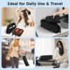71wwHbbgcL._AC_SL1500_.jpg MOKURA Hot Hair Tools Travel Bag with Heat Resistant Mat Removable, Hair Accessories Organizer Case, Women Travel Essentials, Storage Pouch for Curling Iron Straightener Flat Iron Hair Dryer, Black