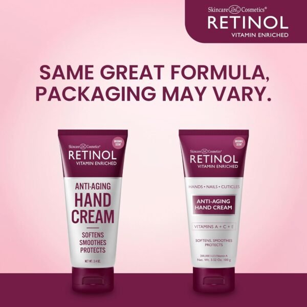 71w40LodFZL._SL1500_.jpg Retinol Anti-Aging Hand Cream – The Original Retinol Brand For Younger Looking Hands –Rich, Velvety Hand Cream Conditions & Protects Skin, Nails & Cuticles