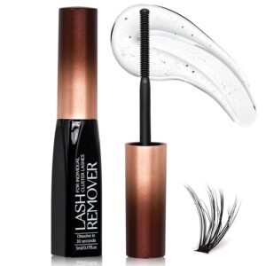 71wCGHTCHL._SL1500_.jpg Deep Cleansing Cluster Lash Remover, Eyelash Glue Remover for Individual False Lashes, 15s Fast Removal, Safe Ingredients, Cruelty-Free, 0.17 fl oz