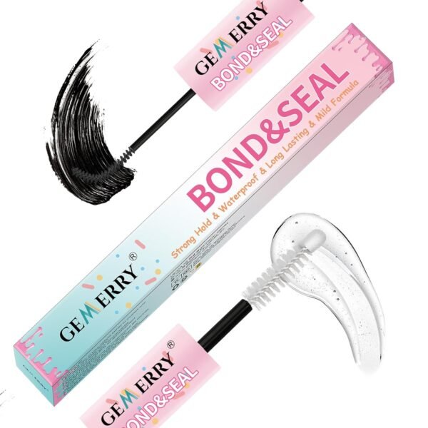 GEMERRY Lash Bond and Seal Waterproof Lash Cluster Glue Eyelash Glue for Eyelash Clusters DIY Use at Home
