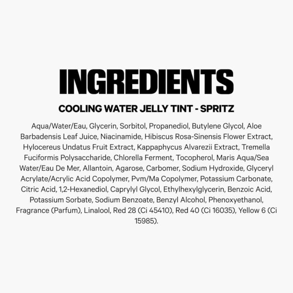 Milk Makeup Cooling Water Jelly Tint – Sheer Lip + Cheek Stain with Vegan Collagen, Seawater + Aloe – Hydrating, Long-Lasting, Buildable Lip Tint + Blush