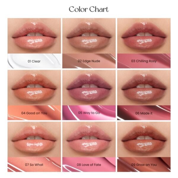 71wcPb1u43L._SL1200_.jpg Peripera Ink Glasting Lip Gloss, Non-Sticky, Gloss Shine, 4XL Wand for Easy Application, Korean Lip Gloss, Fuller Looking Lips, Buttery Soft, Long Lasting Lip (006 MADE IT)