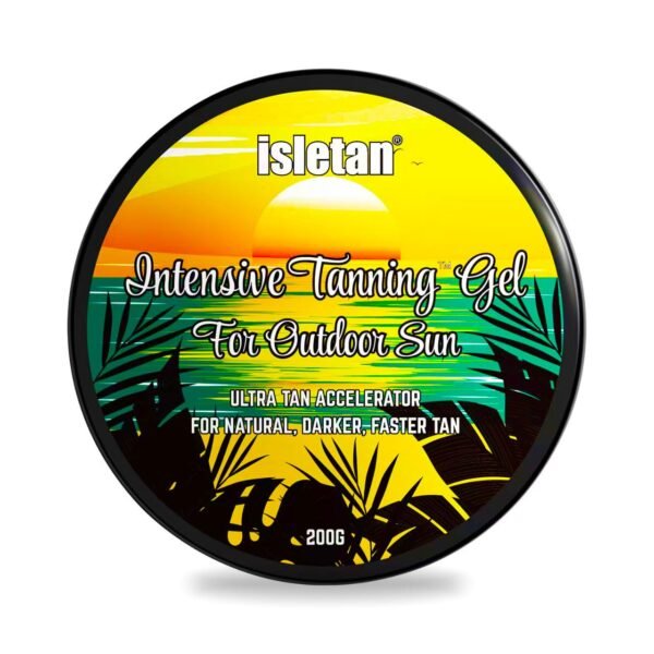 intensive tanning gel mango, tanning gel for outdoor sun, 200g