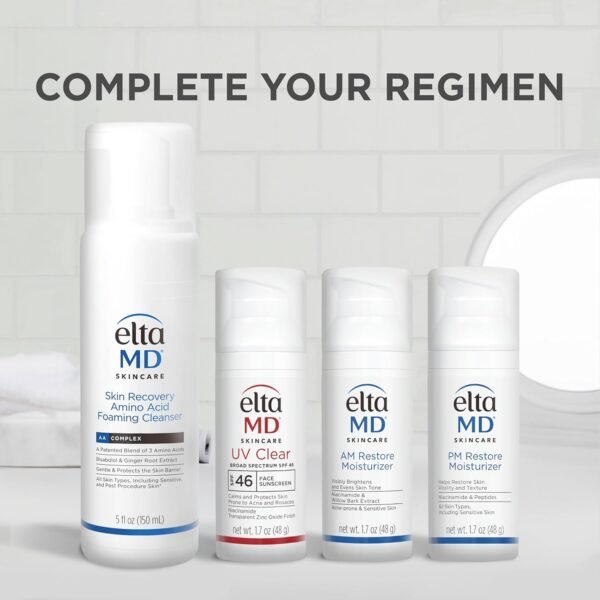 71x60YJf3mL._SL1500_.jpg EltaMD PM Restore Face Moisturizer, Night Moisturizer for Face, Restores Skin Elasticity and Vitality Overnight, Safe For All Skin Types