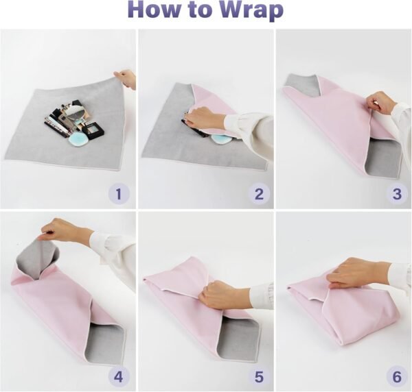 71xDuRskRL._AC_SL1500_.jpg Walking Way Self-Adhesive Magic Cloth Makeup Bag, Portable Protective Cosmetic Pouch, Camera Lens Wrap, Stylish Travel Organizer for Beauty Essentials, Travel, Gifts & Daily Use