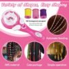 71xI1AXce7L._SL1500_.jpg Automatic Hair Braider - Electric Hair Braiding Machine for Girls, DIY Styling Kit with Hair Accessories, Creative Hair Decorations for Kids, Birthday Gift for Girls Ages 3-12
