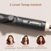 71xbZRvmq6L._AC_SL1500_.jpg 2-in-1 Hair Straightener and Curler, 360° Cool Airflow, 20 Million Negative Ions, LCD Display, 3 Temperature Settings, Anti-Scald, Dual Voltage, Women Gifts, for Women Short Hair Dual for Travel