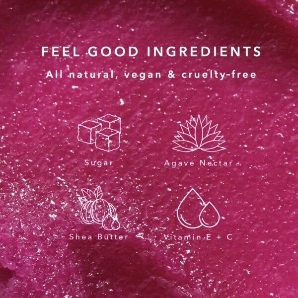 71xhILRHjLL._SL1000_.jpg NCLA - Natural Sugar, Sugar Lip Scrub | Vegan, Cruelty-Free, Clean Skincare (Black Cherry)