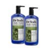 Dr Teal's Body Wash, Relax & Relief with Eucalyptus & Spearmint 24 fl oz (Pack of 2)