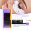 71yDVS3ebDL._SL1500_.jpg NAGARAKU 5 Trays Eyelash Extensions Individual Lashes 0.05mm D curl 11/12/13/14/15mm in 1 pack Classic Soft Natural Professional Faux Mink 16 rows