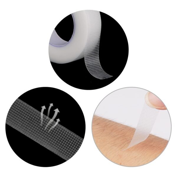 71yNe0loPAL._SL1500_.jpg Kirecoo 6 Rolls Adhesive Eyelash Tape, Breathable PE Lash Tape,Eyelash Extension Supplies - 9 m/10 Yard Each Roll (Transparent)