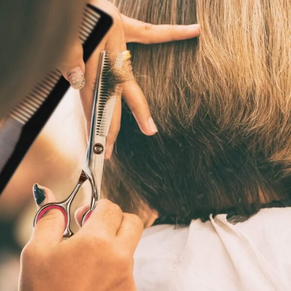 71yUIKSnYyL._AC_SL1500_.jpg Hair Scissors Blending Shears Set, Fcysy Barber Shears Thinning Shears Kit, Hair Cut Set Professional Salon Haircutting Tools Hairdresser Scissors of Hairdressing Accessories