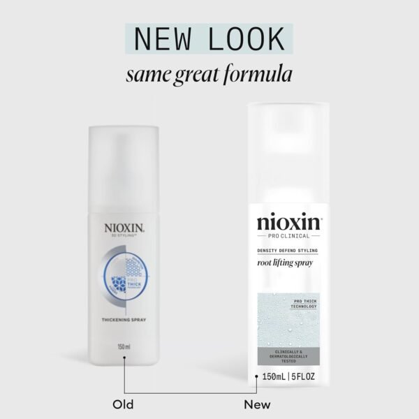 Nioxin Density Defend Styling Root Lifting Spray | Hair Thickening Spray | Texturizes and Volumizes | 5.1 Fl oz.